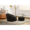 PAGED Classic Faux Fur Bean Bag Chair, Durable Ergonomic Lazy Sofa, Comfy Chair for Reading and Resting in Bedroom - 2 of 4