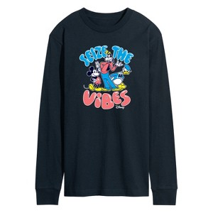 Men's - Disney - Seize Vibes Long Sleeve Graphic T-Shirt - 1 of 4