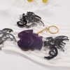JDICTION Dragon Keychain Resin Molds Animals Silicone Molds for Resin Castingfudge - 3 of 4