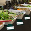 Big Dot of Happiness Emerald Elegantly Simple - Guest Party Favors Tent Buffet Card - Table Setting Name Place Cards - Set of 24 - 3 of 4