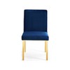 Meridian Furniture,Opal Velvet Dining Chair, Set of 2 - 3 of 4