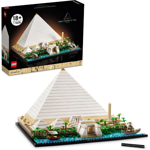 Lego Architecture Landmarks Collection: Great Pyramid Of Giza 21058 ...