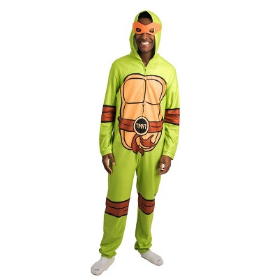 Teenage Mutant Ninja Turtles Women's Hooded Print Union Suit, Sizes XS-3X