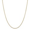 Black Bow Jewelry 1.7mm 14k Yellow Gold Solid Flat Cable Chain Necklace - 3 of 4