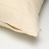 26"x26" Stitch Stripe Euro Throw Pillow Cover Tan - Hearth & Hand™ with Magnolia - 4 of 4