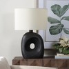 Uttermost Peephole Outdoor Bronze Table Lamp – Sculpted Concrete Base with Hollow Center and Weather-Resistant Shade, 26” High - 4 of 4