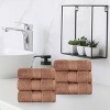 Luxury Cotton Heavyweight Solid Plush Towel Set by Blue Nile Mills - 2 of 4