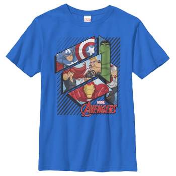 Boy's Marvel Avengers Shape T-Shirt