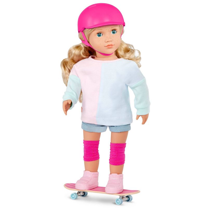 Our Generation Yanika 18&#34; Skateboarder Doll, 1 of 9