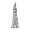 Glittered Holly Leaf Pine Tree (Set of 2) - 3 of 4