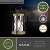 VAXCEL Harwood 1 Light Bronze Dusk to Dawn Farmhouse Outdoor Wall Lantern Clear Glass - 2 of 4