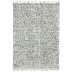 Oriental Weavers Axis AX02A Light Blue/Ivory Indoor Area Rug - 3'10" x 5'5" - 1 of 4