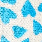 hearts aqua