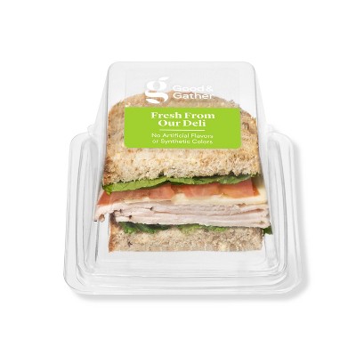 Turkey Havarti Half Sandwich - 8.34oz - Good & Gather™