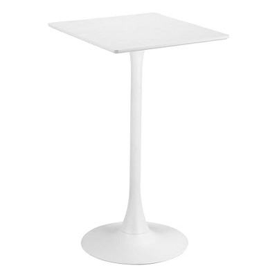Zuo Valleta Bar Table White