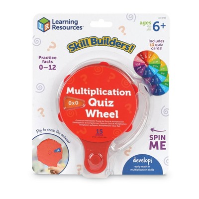 Learning Resources Spin And Learn Wheels Multiplication