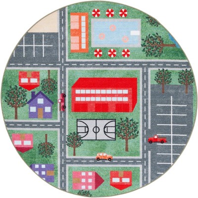 Kids Playhouse KPH200 Power Loomed Area Rug  - Safavieh