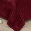 Lavana Microplush Ultra Premium All Season Soft Brushed Sheet Sets Burgundy by Plazatex - image 2 of 3