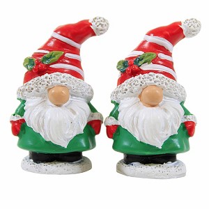 Department 56 Villages 1.75 In Candy Cane Gnomes Christmas Santa Suit Village Figurines - 1 of 3