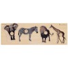Edushape Large Knob Animal Puzzles - 2 Sets with 4 Animals - 12 Months and Up - 2 of 4