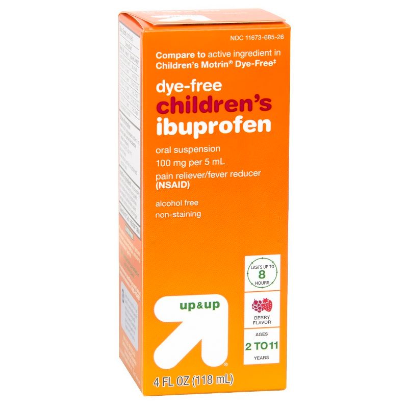 Childrens Ibuprofen (NSAID) Oral Suspension Pain Reliever & Fever Reducer Liquid - up & up™, 5 of 10