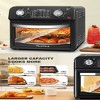 SEVOBAL Toaster Ovens 12.5 Quart 7-in-1 Convection Oven with Five Preset Menus and Multiple Cooking Functions, Black, 12.13"*11.81"*12.32" - 4 of 4