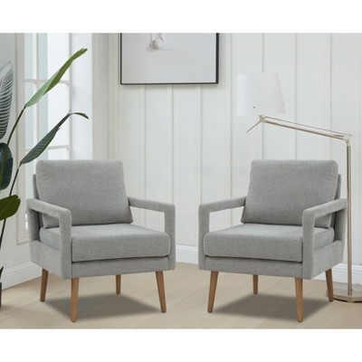 NicBex Accent Chair Modern Mid Century Armchair Comfy Chair with Armrest and Soft Cushion for Living Room, Bedroom, Home Office