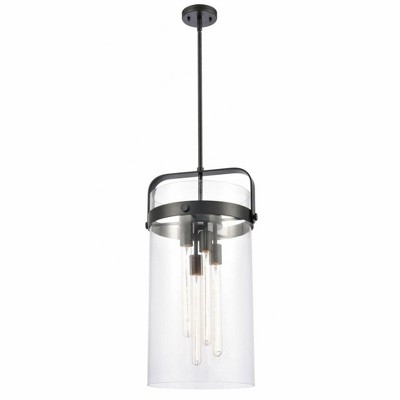 Pilaster - 4 Light Pendant In Industrial Style-25.5 Inches Tall and 13.38 Inches Wide