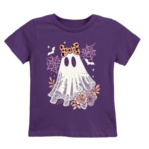 Coquette Ghost Roses - Youth Short Sleeve Graphic T-Shirt and Toddler Short Sleeve Graphic T-Shirt - 1 of 3