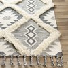 Hauteloom Sultan Wool Living Room, Bedroom Area Rug - Bohemian, Transitional - Plush Pile - 2 of 4
