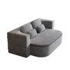 Maliang 75'' 2-in-1 Foldable Sofa,Convertible Sleeper Foam Sofa Bed with Multi Functional Blanket,Lounge Sofa - 2 of 4