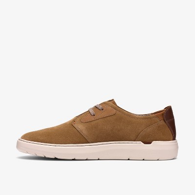 Clarks Mens Flexwell Tie Sand Suede Shoes 9.5 Medium — фото 2