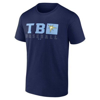 MLB Tampa Bay Rays Men's Short Sleeve Core T-Shirt