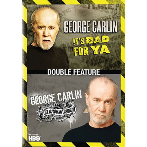 George Carlin: It's Bad For Ya / George Carlin: Life Is Worth Losing (dvd)(2005)  : Target