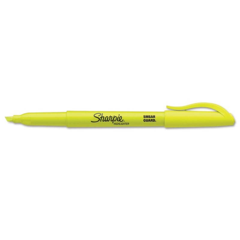 Sharpie Pocket Highlighters - Office Pack Chisel Tip Yellow 36 per pack 2003991, 5 of 7
