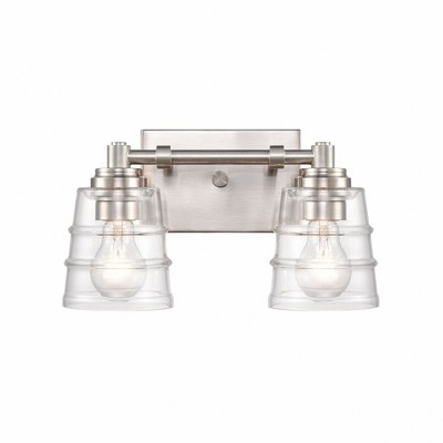 Elk Home Pulsate 2 - Light Vanity in  Satin Nickel