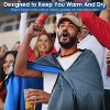 Catalonia Waterproof Outdoor Blanket for Cold Weather, Windproof Stadium Blankets for Sport Events, Wearable Weatherproof Blanket - 4 of 4