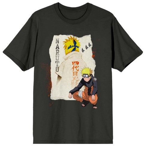 Naruto Shippuden Full Cast Of Characters Boy's Red T-shirt-x-large