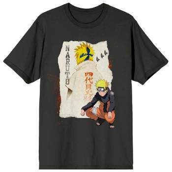 Naruto Shippuden Sasuke Uchiha Bladed Weapons Men's Black T-shirt ...
