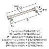 Amerock Faircrest Pull for Cabinets, Drawers, and Furniture - 4 of 4