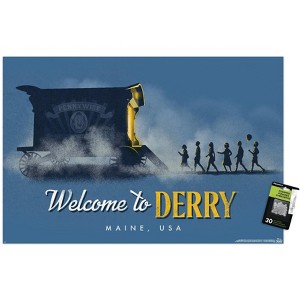 Trends International IT: Welcome to Derry (2025) - Pennywise Wagon Unframed Wall Poster Prints - 1 of 4