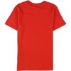 Elevenparis Mens Skull Graphic T-Shirt, Red, X-Large - 4 of 4