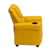 Emma and Oliver Contemporary Kids Recliner with Cup Holder and Headrest - 4 of 4