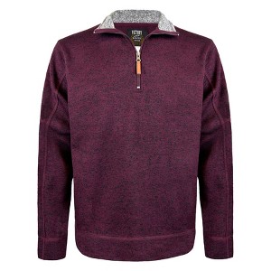 Victory Outfitters Men's Heather Fleece Pullover - 1 of 4