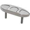 Whitecap Stainless Steel Studded Folding Cleat - Boat Equipment - Model 6844C. - 3 of 3