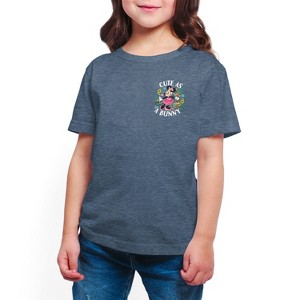 Girls' - Disney - Cute As A Bunny Short Sleeve Graphic T-Shirt - 1 of 3