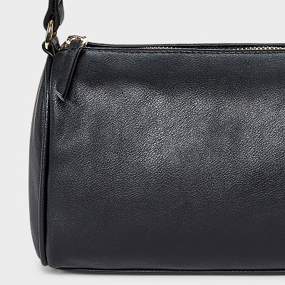 Universal Thread Barrel Shoulder Handbag - Universal Thread™ Black — фото 5