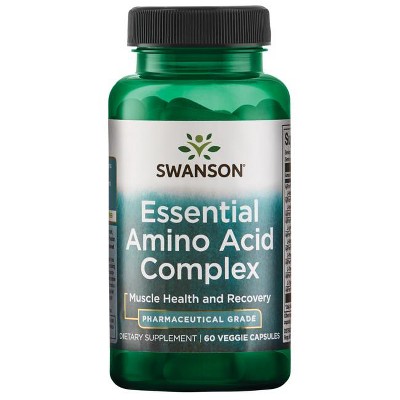 Swanson Essential Amino Acid Complex - Pharmaceutical Grade 60 Veggie Capsules