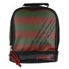 Nightmare on Elm Street Lunch Tote Freddy Krueger Slashes Dual Compartment Insulated Lunch Bag Tote For Hot And Cold Food, Drinks, And Snacks Black - 2 of 4