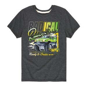 Boys' - Hot Wheels - Truck Radical Rides Ready To Cruise Short Sleeve Graphic T-Shirt - 1 of 4